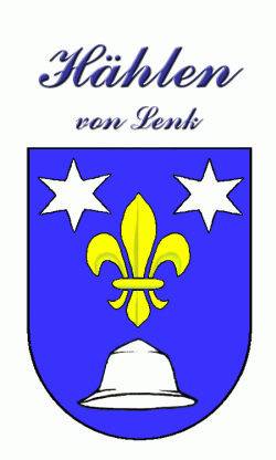 Hählenwappen Lenk, alt